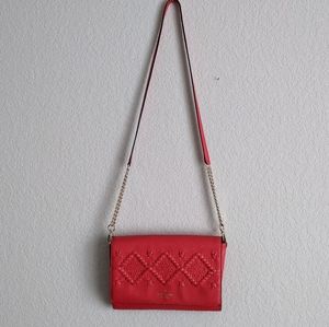 NEW Kate Spade Flynn Street Valencia Crossbody Bag Red